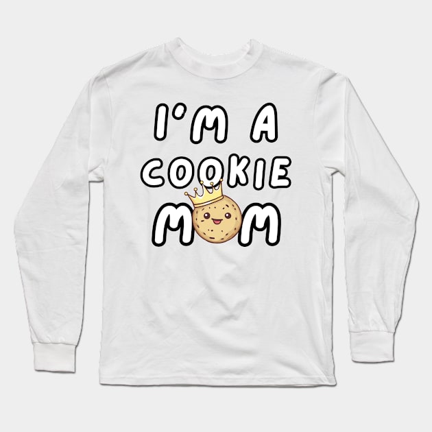 Adorable Cookie Mom Long Sleeve T-Shirt by Via Lactea Design